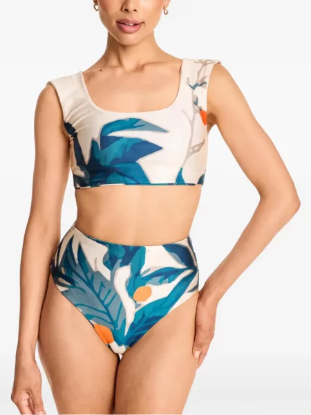 Bikini Diarrablu cu imagine albastru