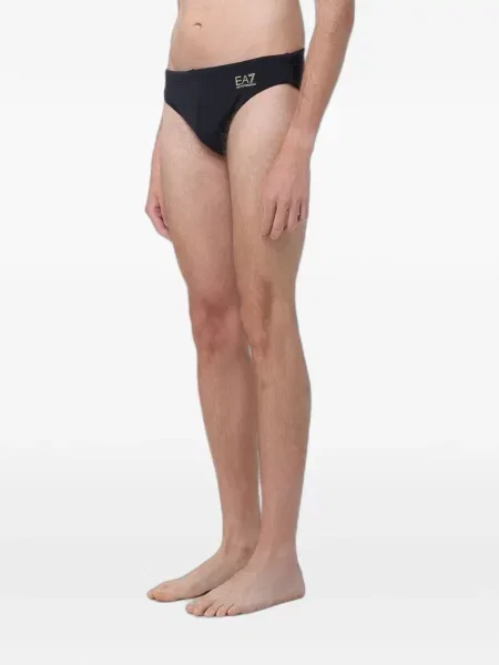 Chiloți Ea7 Emporio Armani cu imagine negru