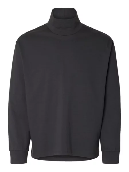 SELECTED Tricou închis gri