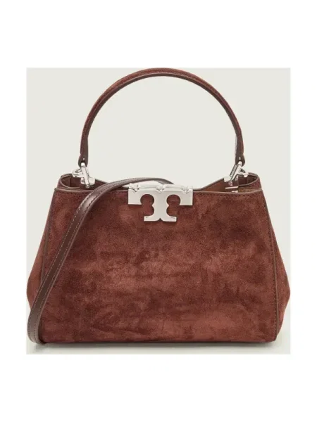 Geanta de piele Tory Burch din piele maro