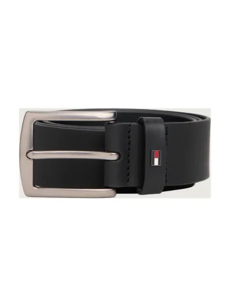 Tommy Hilfiger De piele curea DENTON negru