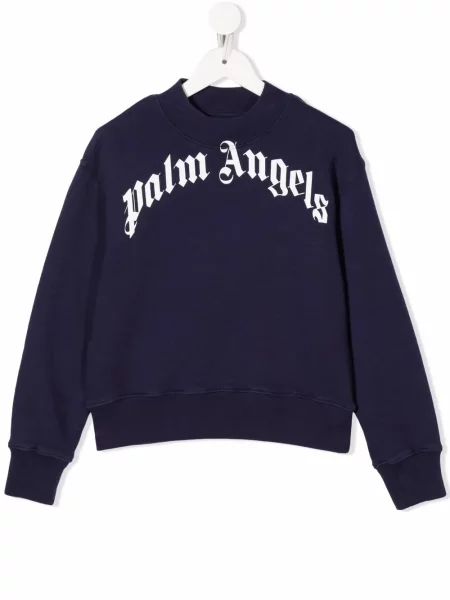 Bluza dziecięca Palm Angels niebieska
