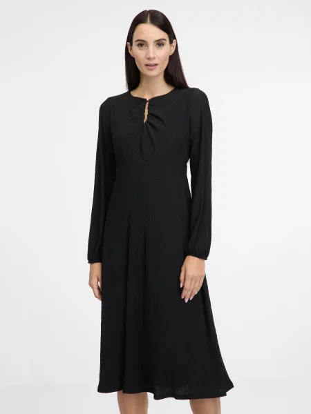Rochie midi Orsay până la genunchi de costum negru