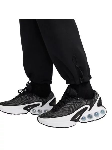 Běžecké fleecové tričko s potiskem Nike s potiskem černé