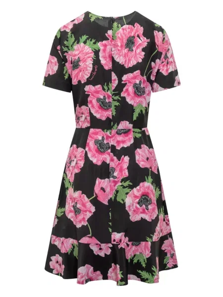 Rochie mini Stella Mccartney cu imagine de costum roz