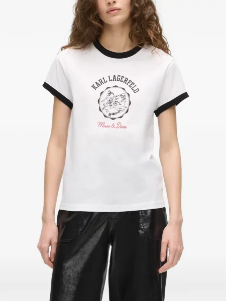 Tricou Karl Lagerfeld alb