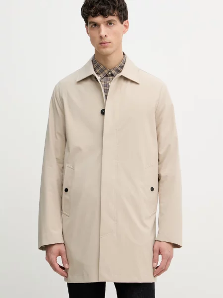 Trussardi palton bărbătesc bej