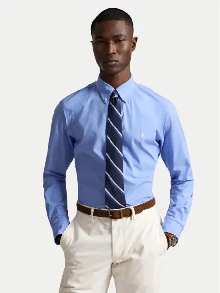 Polo Ralph Lauren Ing Custom Fit világoskék