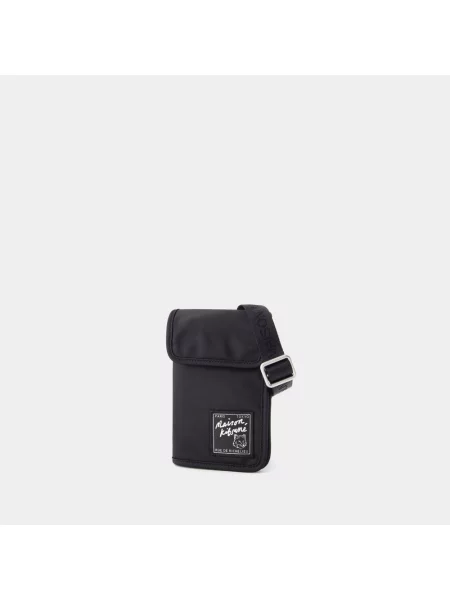 Torba crossbody Maison Kitsune czarna