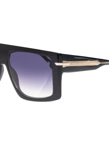 Ochelari de soare Victoria Beckham Eyewear cu imprimeu geometric negru