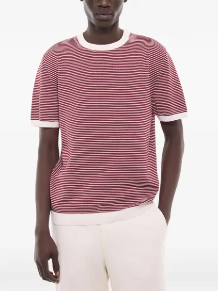 Tricou Fursac cu dungi roșu