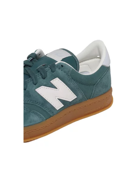 Pantofi New Balance din nubuc verde