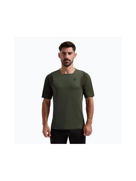 Велофутболка Rogelli Advntr Distance зелений/чорний чорна