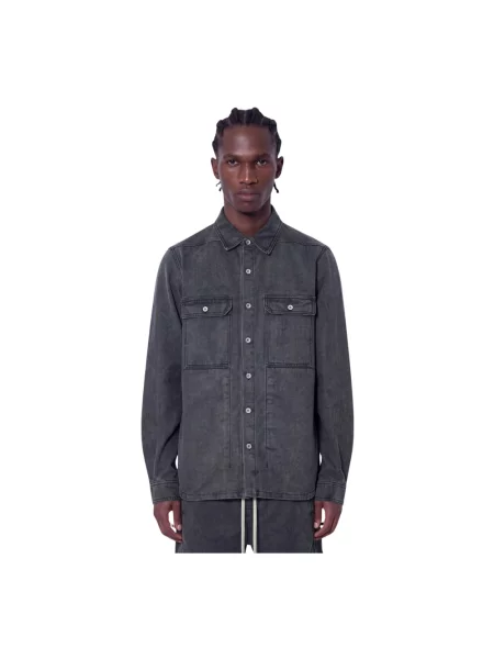 Koszula dżinsowa Rick Owens szara
