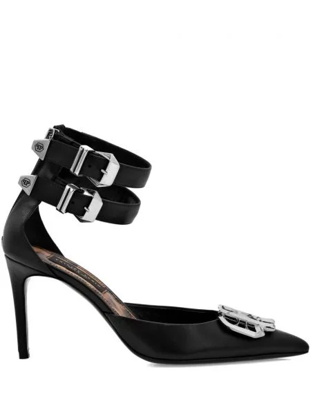 Pantofi cu toc Philipp Plein negru