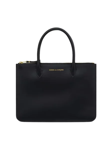 Portfel Comme Des Garcons skórzany czarny