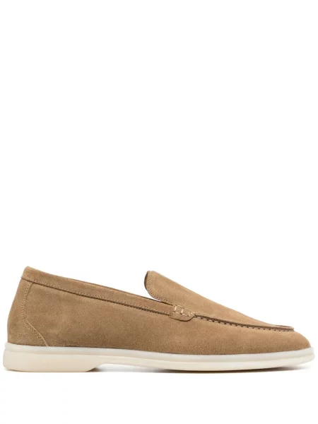 Pantofi loafer Scarosso din piele de căprioară