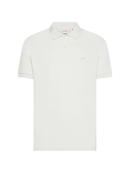 Scurt tricou polo Sun68 cu autograf