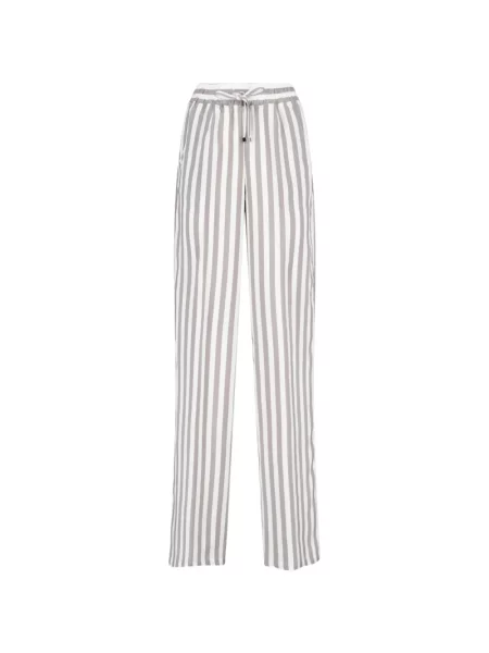 Pantaloni Kiton cu cordon alb