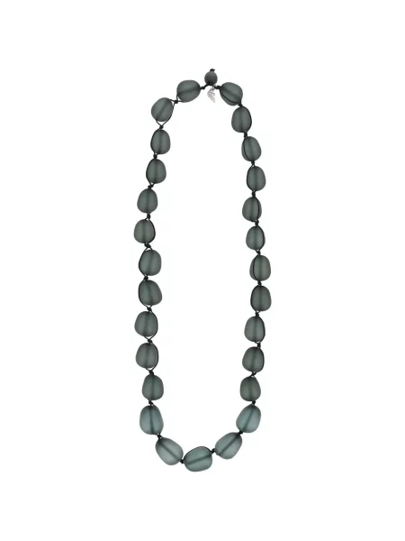 Colier Emporio Armani cu mărgele albastru