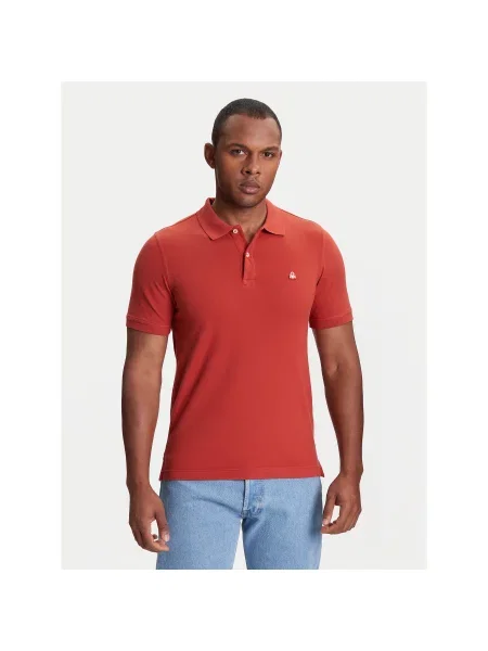 United Colors Of Benetton Polo majica Slim Fit rdeča
