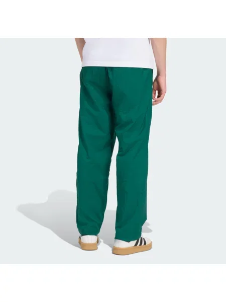 ADIDAS ORIGINALS Kalhoty Adicolor tmavě zelená bílá