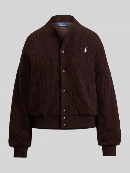 Bomberka o kroju relaxed fit z mieszanki wełny i kaszmiru Polo Ralph Lauren