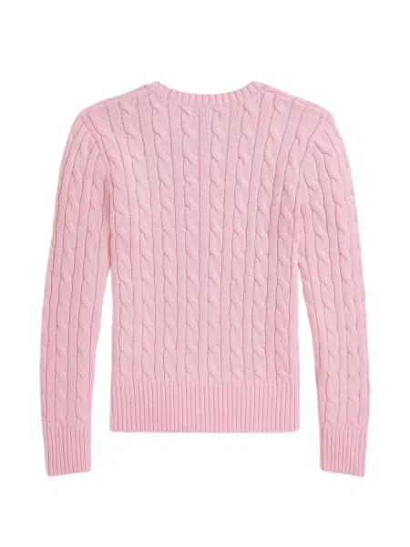Sweter dziecięcy Polo Ralph Lauren różowy