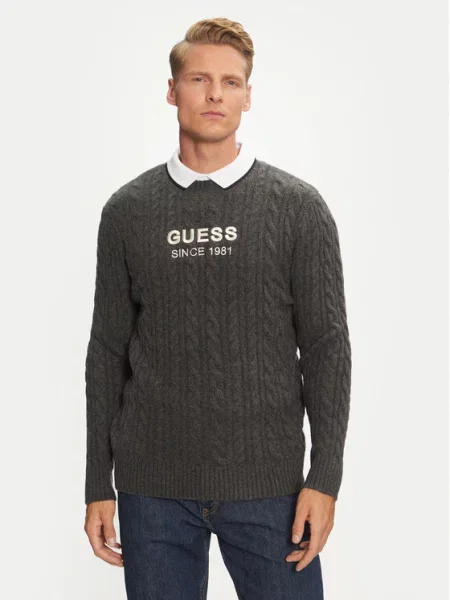 Guess Светр сірий