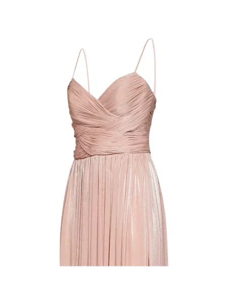 Rochie maxi Costarellos roz