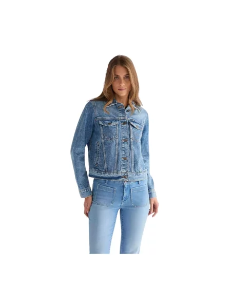 Kurtka Wrangler niebieska