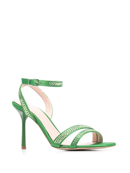Sandale Liu Jo din piele de cristal verde