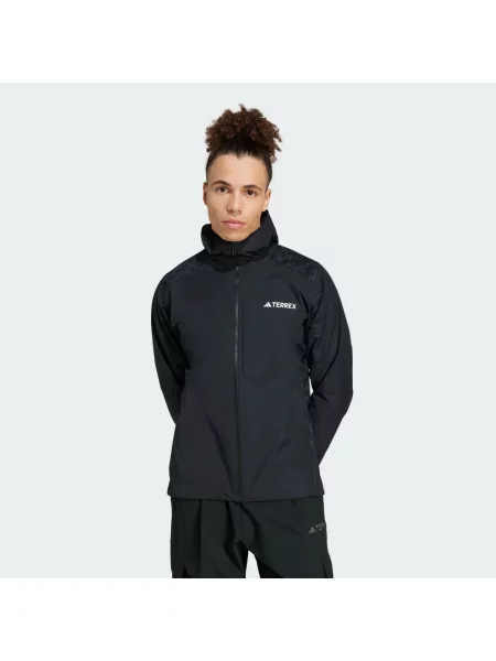 Kurtka z kapturem Adidas Terrex Xperior Hybrid Rain.Rdy M czarna