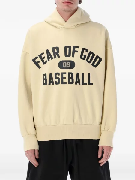 Hanorac cu glugă Fear Of God cu imagine clasic