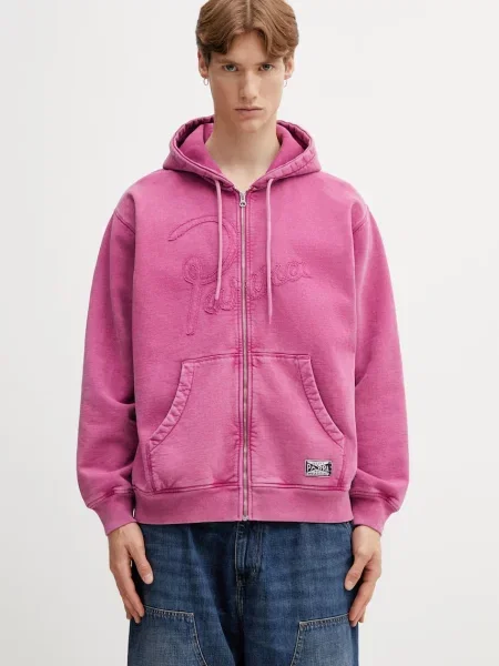 By Parra Not fade away кофта яка розстібається з бавовною