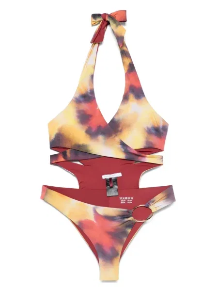 Costum de baie Patrizia Pepe cu legături roșu