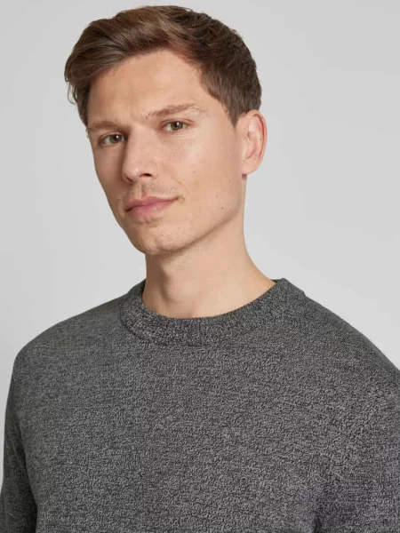 Sweter o kroju regular fit z dzianiny z bawełny Tom Tailor Denim