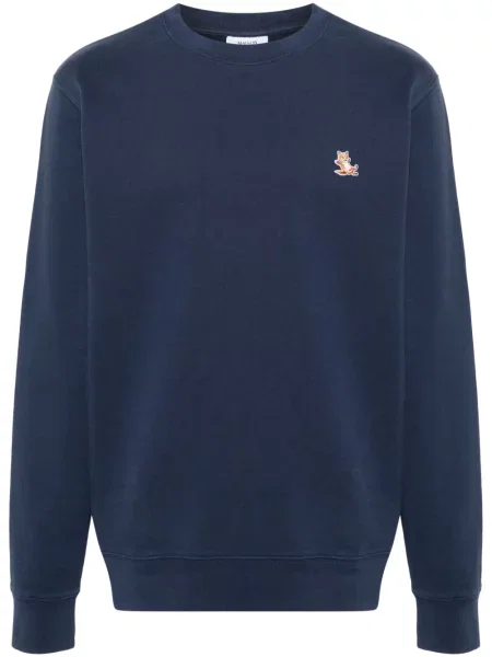 Mikina Maison Kitsuné modrá