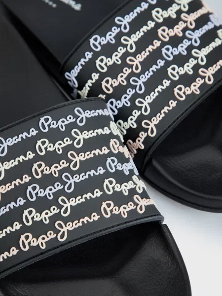 Шльопанці Pepe Jeans чорні
