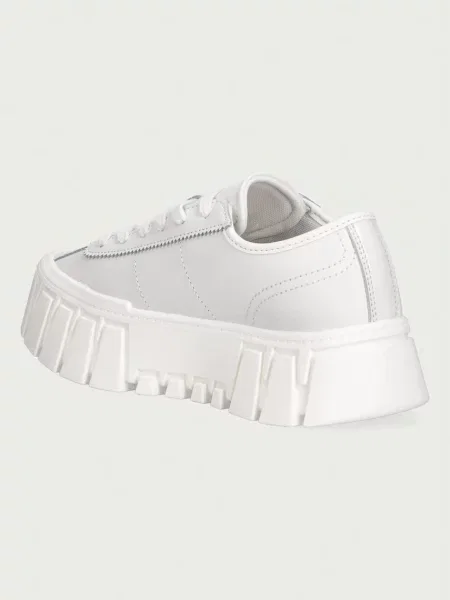 Tommy Jeans Sneakersy Tjw Platform Sneaker Leather Lc biały