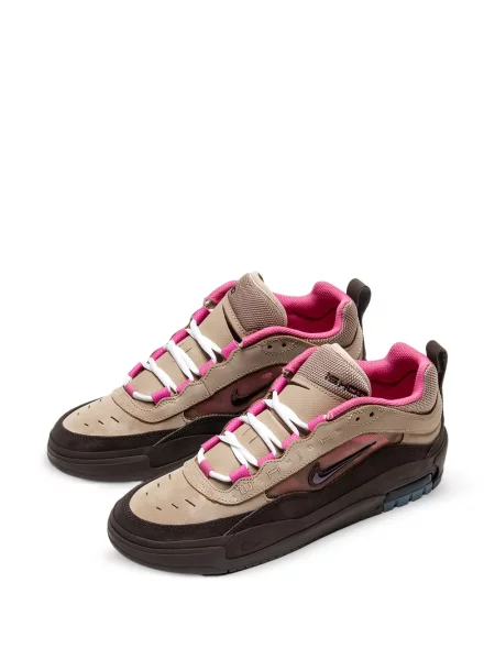 Sneakerși Nike Air Max cu funde maro
