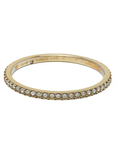 Пръстен Fossil Ellis Pavé Glitz златисто