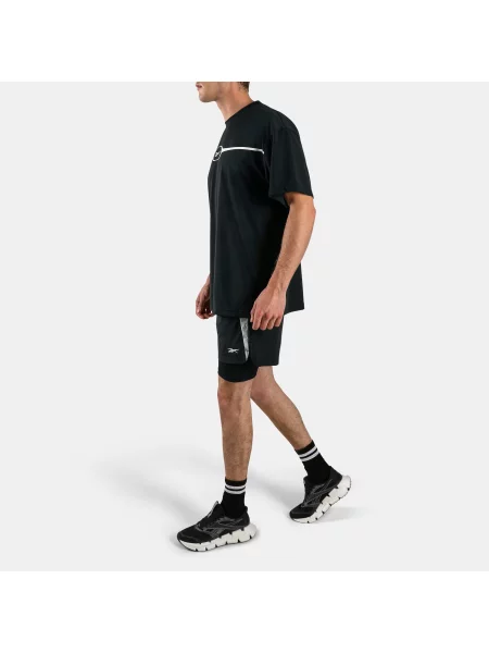 Reebok Luźna koszulka Athlete Flex male Black Size: czarna
