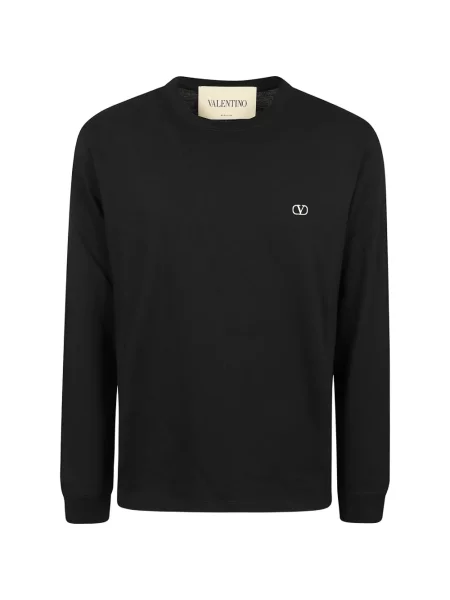 Lung tricou Valentino Garavani negru