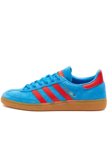 Sneakersy Adidas Originals zamszowe niebieskie
