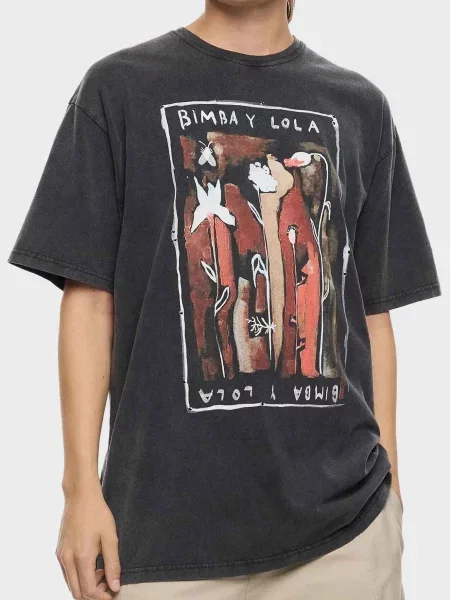 Футболка Bimba Y Lola чорна