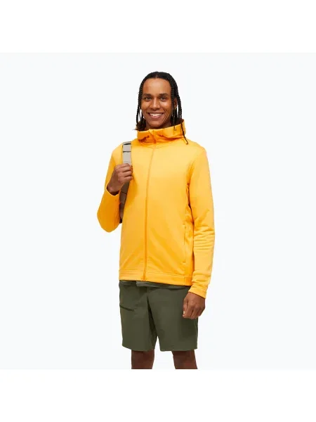 Hanorac pentru bărbați Peak Performance Rider Tech Zip Hood blazing orange portocaliu