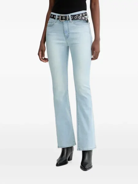 Cămașă de blugi Levi's® cu talie înaltă albastru
