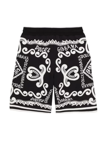 Szorty dziecięce Dolce And Gabbana czarne