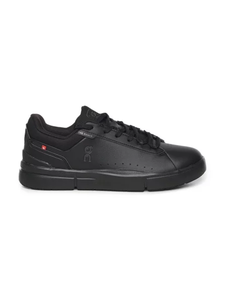 Buty do biegania On Running skórzane do biegania czarne
